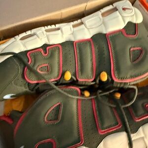 Nike Green and Pink Air Sneakers